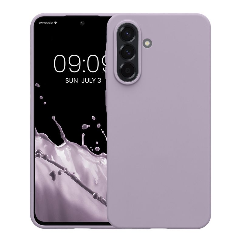 Laptop, Telefoane si Tablete - Telefoane mobile si accesorii - Accesorii Telefoane - Huse telefoane - Husa Kwmobile pentru Samsung Galaxy A56 5G, incarcare wireless, TPU, lavanda - Infinity.ro