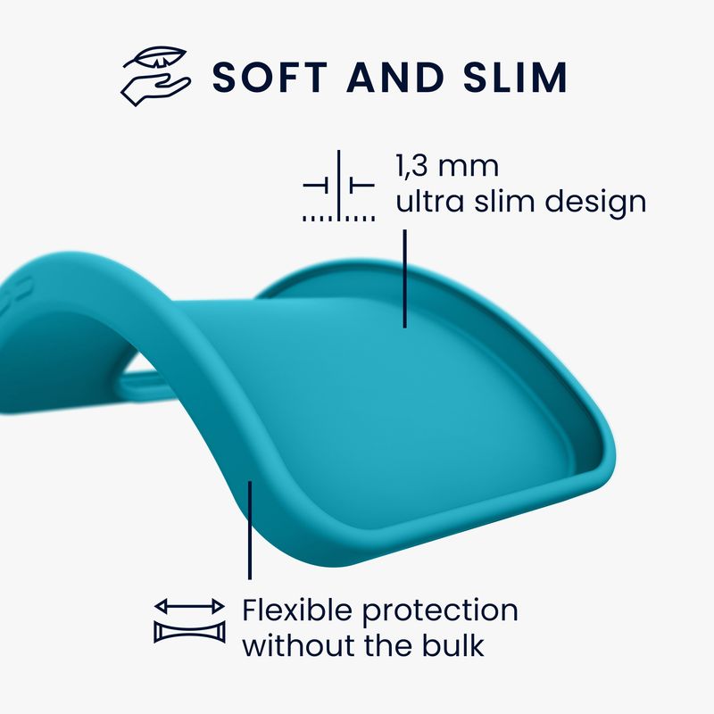 Laptop, Telefoane si Tablete - Telefoane mobile si accesorii - Accesorii Telefoane - Huse telefoane - Husa Kwmobile pentru Samsung Galaxy A56 5G, incarcare wireless, TPU, albastru glaciar - Infinity.ro