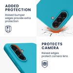 Laptop, Telefoane si Tablete - Telefoane mobile si accesorii - Accesorii Telefoane - Huse telefoane - Husa Kwmobile pentru Samsung Galaxy A56 5G, incarcare wireless, TPU, albastru glaciar - Infinity.ro
