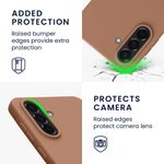 Laptop, Telefoane si Tablete - Telefoane mobile si accesorii - Accesorii Telefoane - Huse telefoane - Husa Kwmobile pentru Samsung Galaxy A56 5G, incarcare wireless, TPU, maro - Infinity.ro