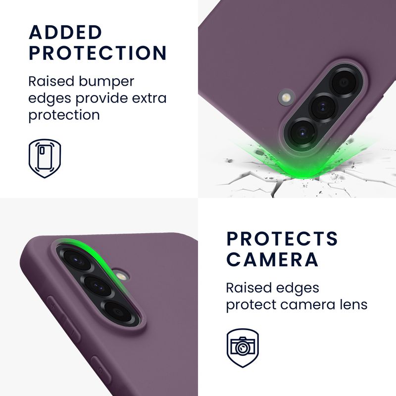 Laptop, Telefoane si Tablete - Telefoane mobile si accesorii - Accesorii Telefoane - Huse telefoane - Husa Kwmobile pentru Samsung Galaxy A56 5G, incarcare wireless, TPU, iris - Infinity.ro