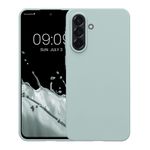 Laptop, Telefoane si Tablete - Telefoane mobile si accesorii - Accesorii Telefoane - Huse telefoane - Husa Kwmobile pentru Samsung Galaxy A56 5G, incarcare wireless, TPU, menta - Infinity.ro