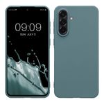 Laptop, Telefoane si Tablete - Telefoane mobile si accesorii - Accesorii Telefoane - Huse telefoane - Husa Kwmobile pentru Samsung Galaxy A56 5G, incarcare wireless, TPU, piatra - Infinity.ro