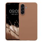 Laptop, Telefoane si Tablete - Telefoane mobile si accesorii - Accesorii Telefoane - Huse telefoane - Husa Kwmobile pentru Samsung Galaxy A56 5G, incarcare wireless, TPU, maro - Infinity.ro