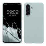 Laptop, Telefoane si Tablete - Telefoane mobile si accesorii - Accesorii Telefoane - Huse telefoane - Husa Kwmobile pentru Samsung Galaxy A56 5G, incarcare wireless, TPU, menta - Infinity.ro