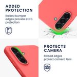 Laptop, Telefoane si Tablete - Telefoane mobile si accesorii - Accesorii Telefoane - Huse telefoane - Husa Kwmobile pentru Samsung Galaxy A56 5G, incarcare wireless, TPU, coral - Infinity.ro
