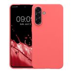 Laptop, Telefoane si Tablete - Telefoane mobile si accesorii - Accesorii Telefoane - Huse telefoane - Husa Kwmobile pentru Samsung Galaxy A56 5G, incarcare wireless, TPU, coral - Infinity.ro