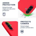 Laptop, Telefoane si Tablete - Telefoane mobile si accesorii - Accesorii Telefoane - Huse telefoane - Husa Kwmobile pentru Samsung Galaxy A56 5G, incarcare wireless, TPU, roz neon - Infinity.ro