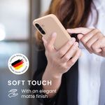 Laptop, Telefoane si Tablete - Telefoane mobile si accesorii - Accesorii Telefoane - Huse telefoane - Husa Kwmobile pentru Samsung Galaxy A56 5G, incarcare wireless, TPU, bej - Infinity.ro