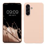 Laptop, Telefoane si Tablete - Telefoane mobile si accesorii - Accesorii Telefoane - Huse telefoane - Husa Kwmobile pentru Samsung Galaxy A56 5G, incarcare wireless, TPU, bej - Infinity.ro