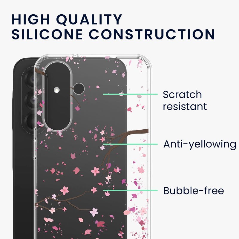 Laptop, Telefoane si Tablete - Telefoane mobile si accesorii - Accesorii Telefoane - Huse telefoane - Husa Kwmobile pentru Samsung Galaxy A56 5G, protectie la socuri, protectie la zgarieturi, silicon, multicolor - Infinity.ro