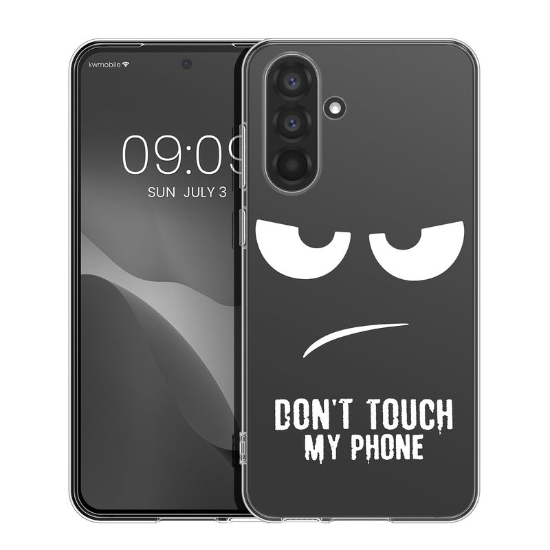 Laptop, Telefoane si Tablete - Telefoane mobile si accesorii - Accesorii Telefoane - Huse telefoane - Husa Kwmobile pentru Samsung Galaxy A56 5G, protectie la socuri, protectie la zgarieturi, silicon, alb, transparent - Infinity.ro