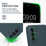 Laptop, Telefoane si Tablete - Telefoane mobile si accesorii - Accesorii Telefoane - Huse telefoane - Husa Kwmobile pentru Samsung Galaxy A57 5G, anti-alunecare, anti-amprenta, silicon, gri - Infinity.ro