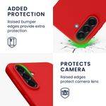 Laptop, Telefoane si Tablete - Telefoane mobile si accesorii - Accesorii Telefoane - Huse telefoane - Husa Kwmobile pentru Samsung Galaxy A56 5G, incarcare wireless, TPU, rosu clasic - Infinity.ro
