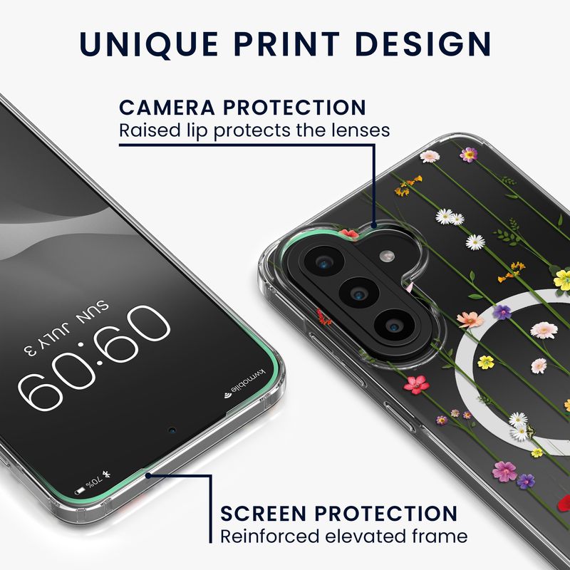 Laptop, Telefoane si Tablete - Telefoane mobile si accesorii - Accesorii Telefoane - Huse telefoane - Husa Kwmobile pentru Samsung Galaxy A57 5G, anti-alunecare, acril, TPU, transparent - Infinity.ro
