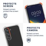 Laptop, Telefoane si Tablete - Telefoane mobile si accesorii - Accesorii Telefoane - Huse telefoane - Husa Kwmobile pentru Samsung Galaxy A56 5G, protectie la socuri, TPU, transparent - Infinity.ro