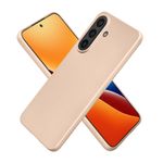 Laptop, Telefoane si Tablete - Telefoane mobile si accesorii - Accesorii Telefoane - Huse telefoane - Husa Kwmobile pentru Samsung Galaxy A57 5G, anti-alunecare, protectie la zgarieturi, silicon, auriu - Infinity.ro