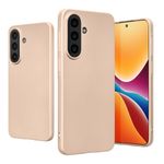 Laptop, Telefoane si Tablete - Telefoane mobile si accesorii - Accesorii Telefoane - Huse telefoane - Husa Kwmobile pentru Samsung Galaxy A57 5G, anti-alunecare, protectie la zgarieturi, silicon, auriu - Infinity.ro