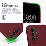 Laptop, Telefoane si Tablete - Telefoane mobile si accesorii - Accesorii Telefoane - Huse telefoane - Husa Kwmobile pentru Samsung Galaxy A57 5G, anti-alunecare, protectie la socuri, silicon, mov - Infinity.ro