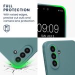 Laptop, Telefoane si Tablete - Telefoane mobile si accesorii - Accesorii Telefoane - Huse telefoane - Husa Kwmobile pentru Samsung Galaxy A57 5G, anti-alunecare, protectie la zgarieturi, silicon, albastru - Infinity.ro