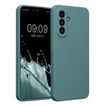 Laptop, Telefoane si Tablete - Telefoane mobile si accesorii - Accesorii Telefoane - Huse telefoane - Husa Kwmobile pentru Samsung Galaxy A57 5G, anti-alunecare, protectie la zgarieturi, silicon, albastru - Infinity.ro