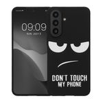 Laptop, Telefoane si Tablete - Telefoane mobile si accesorii - Accesorii Telefoane - Huse telefoane - Husa Kwmobile pentru Samsung Galaxy A57 5G, anti-alunecare, silicon, alb, negru - Infinity.ro