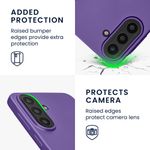 Laptop, Telefoane si Tablete - Telefoane mobile si accesorii - Accesorii Telefoane - Huse telefoane - Husa Kwmobile pentru Samsung Galaxy A57 5G, anti-alunecare, silicon, albastru-violet - Infinity.ro