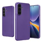 Laptop, Telefoane si Tablete - Telefoane mobile si accesorii - Accesorii Telefoane - Huse telefoane - Husa Kwmobile pentru Samsung Galaxy A57 5G, anti-alunecare, silicon, albastru-violet - Infinity.ro