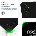 Laptop, Telefoane si Tablete - Telefoane mobile si accesorii - Accesorii Telefoane - Huse telefoane - Husa Kwmobile pentru Samsung Galaxy A57 5G, anti-alunecare, protectie la zgarieturi, silicon, negru - Infinity.ro