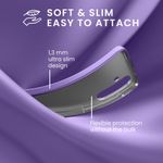 Laptop, Telefoane si Tablete - Telefoane mobile si accesorii - Accesorii Telefoane - Huse telefoane - Husa Kwmobile pentru Samsung Galaxy A57 5G, anti-alunecare, silicon, albastru-violet - Infinity.ro