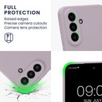 Laptop, Telefoane si Tablete - Telefoane mobile si accesorii - Accesorii Telefoane - Huse telefoane - Husa Kwmobile pentru Samsung Galaxy A57 5G, anti-alunecare, silicon, lavanda - Infinity.ro