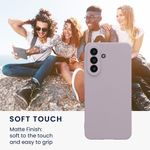 Laptop, Telefoane si Tablete - Telefoane mobile si accesorii - Accesorii Telefoane - Huse telefoane - Husa Kwmobile pentru Samsung Galaxy A57 5G, anti-alunecare, silicon, lavanda - Infinity.ro