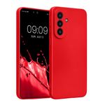 Laptop, Telefoane si Tablete - Telefoane mobile si accesorii - Accesorii Telefoane - Huse telefoane - Husa Kwmobile pentru Samsung Galaxy A57 5G, anti-alunecare, protectie la zgarieturi, silicon, rosu - Infinity.ro
