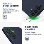 Laptop, Telefoane si Tablete - Telefoane mobile si accesorii - Accesorii Telefoane - Huse telefoane - Husa Kwmobile pentru Samsung Galaxy A57 5G, anti-alunecare, silicon, albastru - Infinity.ro