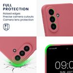 Laptop, Telefoane si Tablete - Telefoane mobile si accesorii - Accesorii Telefoane - Huse telefoane - Husa Kwmobile pentru Samsung Galaxy A57 5G, anti-alunecare, protectie la zgarieturi, silicon, roz - Infinity.ro