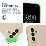 Laptop, Telefoane si Tablete - Telefoane mobile si accesorii - Accesorii Telefoane - Huse telefoane - Husa Kwmobile pentru Samsung Galaxy A57 5G, anti-alunecare, silicon, bej - Infinity.ro
