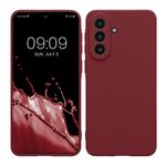 Laptop, Telefoane si Tablete - Telefoane mobile si accesorii - Accesorii Telefoane - Huse telefoane - Husa Kwmobile pentru Samsung Galaxy A57 5G, anti-alunecare, silicon, mov, bordo - Infinity.ro