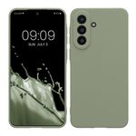 Laptop, Telefoane si Tablete - Telefoane mobile si accesorii - Accesorii Telefoane - Huse telefoane - Husa Kwmobile pentru Samsung Galaxy A57 5G, anti-alunecare, silicon, verde - Infinity.ro