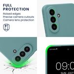 Laptop, Telefoane si Tablete - Telefoane mobile si accesorii - Accesorii Telefoane - Huse telefoane - Husa Kwmobile pentru Samsung Galaxy A57 5G, anti-alunecare, silicon, noapte arctica - Infinity.ro