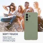 Laptop, Telefoane si Tablete - Telefoane mobile si accesorii - Accesorii Telefoane - Huse telefoane - Husa Kwmobile pentru Samsung Galaxy A57 5G, anti-alunecare, silicon, verde - Infinity.ro
