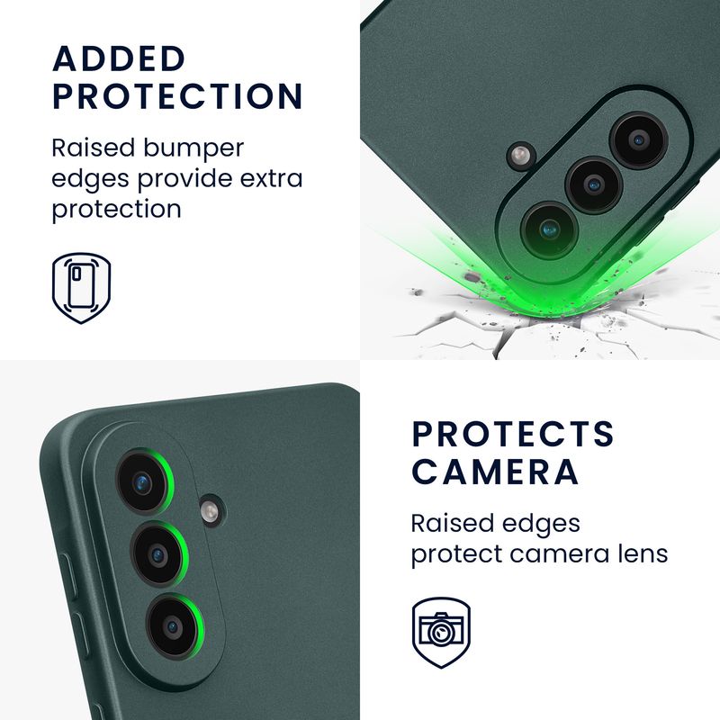 Laptop, Telefoane si Tablete - Telefoane mobile si accesorii - Accesorii Telefoane - Huse telefoane - Husa Kwmobile pentru Samsung Galaxy A57 5G, anti-alunecare, silicon, turcoaz - Infinity.ro