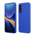 Laptop, Telefoane si Tablete - Telefoane mobile si accesorii - Accesorii Telefoane - Huse telefoane - Husa Kwmobile pentru Samsung Galaxy A57 5G, incarcare wireless, anti-alunecare, silicon, albastru - Infinity.ro