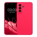 Laptop, Telefoane si Tablete - Telefoane mobile si accesorii - Accesorii Telefoane - Huse telefoane - Husa Kwmobile pentru Samsung Galaxy A57 5G, anti-alunecare, silicon, roz - Infinity.ro