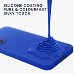 Laptop, Telefoane si Tablete - Telefoane mobile si accesorii - Accesorii Telefoane - Huse telefoane - Husa Kwmobile pentru Samsung Galaxy A57 5G, incarcare wireless, anti-alunecare, silicon, albastru - Infinity.ro