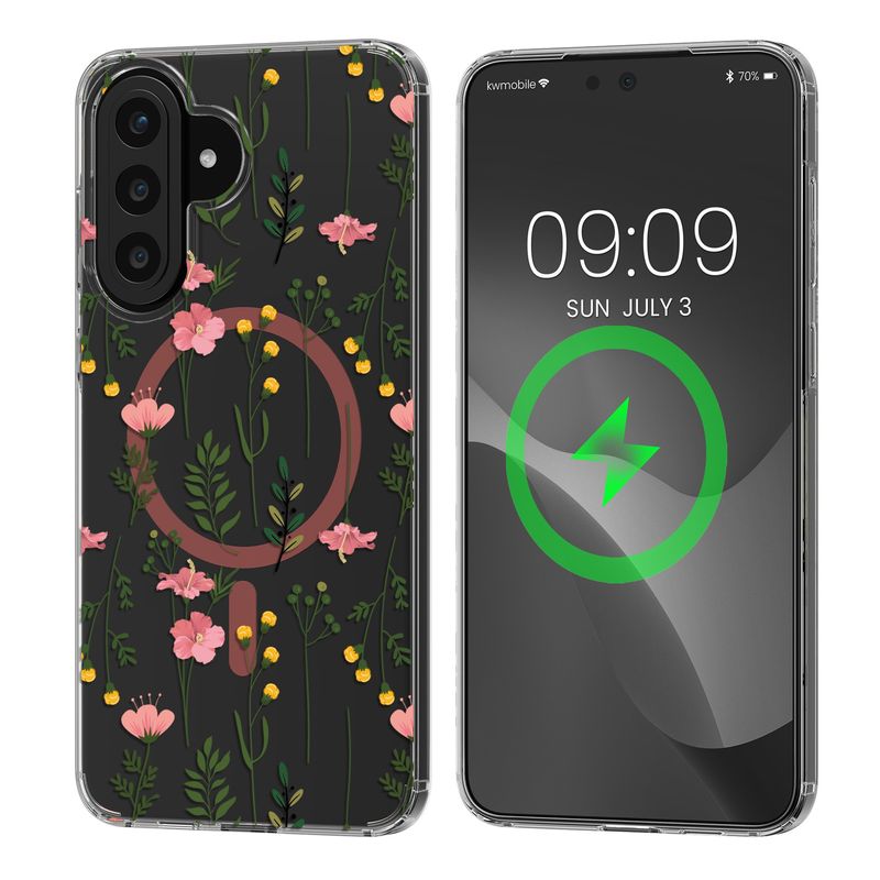 Laptop, Telefoane si Tablete - Telefoane mobile si accesorii - Accesorii Telefoane - Huse telefoane - Husa Kwmobile pentru Samsung Galaxy A57 5G, compatibilitate MagSafe, anti-alunecare, acril, TPU, transparent - Infinity.ro