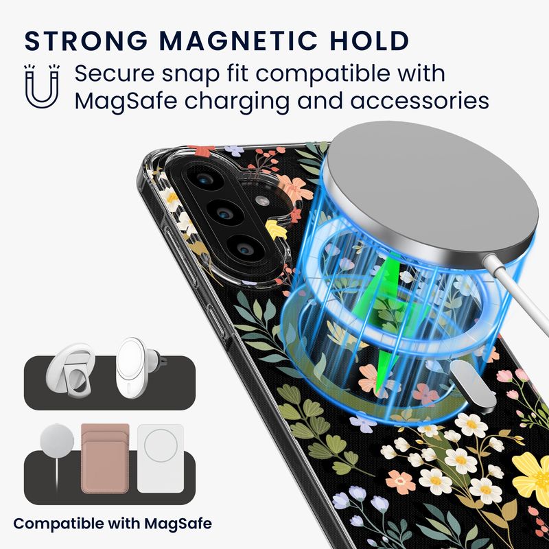 Laptop, Telefoane si Tablete - Telefoane mobile si accesorii - Accesorii Telefoane - Huse telefoane - Husa Kwmobile pentru Samsung Galaxy A57 5G, compatibilitate MagSafe, acril, TPU, transparent - Infinity.ro
