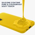 Laptop, Telefoane si Tablete - Telefoane mobile si accesorii - Accesorii Telefoane - Huse telefoane - Husa Kwmobile pentru Samsung Galaxy A57 5G, incarcare wireless, silicon, galben - Infinity.ro