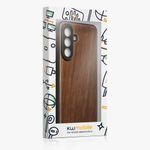 Laptop, Telefoane si Tablete - Telefoane mobile si accesorii - Accesorii Telefoane - Huse telefoane - Husa Kwmobile pentru Samsung Galaxy A57 5G, compatibilitate MagSafe, lemn, TPU, maro - Infinity.ro