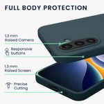 Laptop, Telefoane si Tablete - Telefoane mobile si accesorii - Accesorii Telefoane - Huse telefoane - Husa Kwmobile pentru Samsung Galaxy A57 5G, incarcare wireless, silicon, gri - Infinity.ro