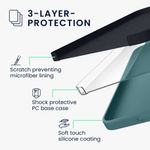 Laptop, Telefoane si Tablete - Telefoane mobile si accesorii - Accesorii Telefoane - Huse telefoane - Husa Kwmobile pentru Samsung Galaxy A57 5G, incarcare wireless, silicon, noapte - Infinity.ro